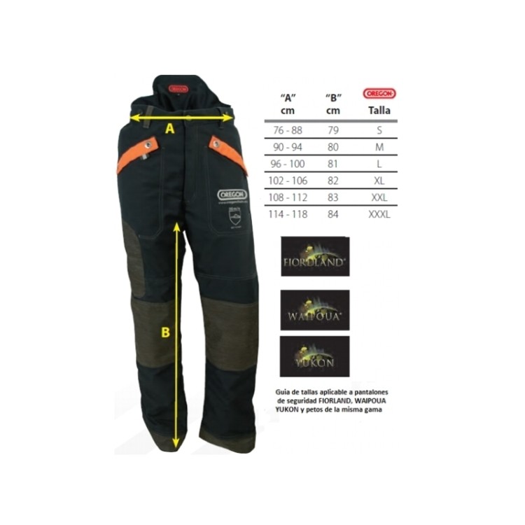 Pantalón Oregon YUKON + (Clase 2)