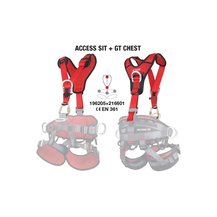 Tirantes para Arnés Camp GT Chest