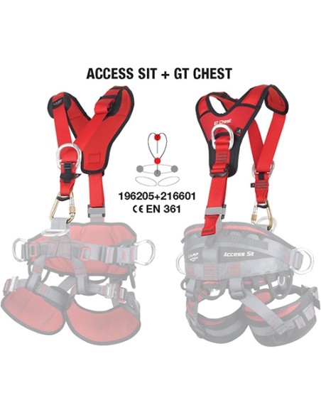 Tirantes para Arnés Camp GT Chest