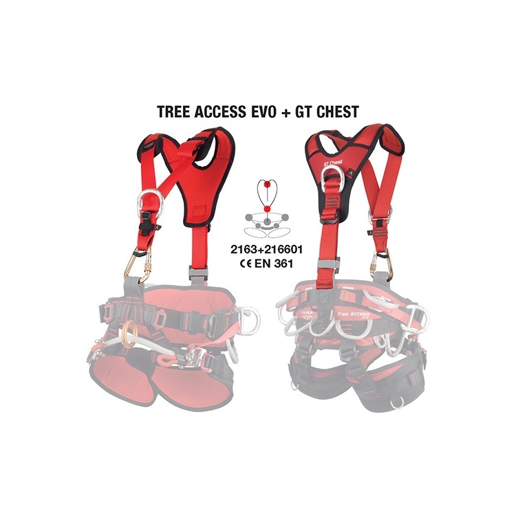 Tirantes para Arnés Camp GT Chest