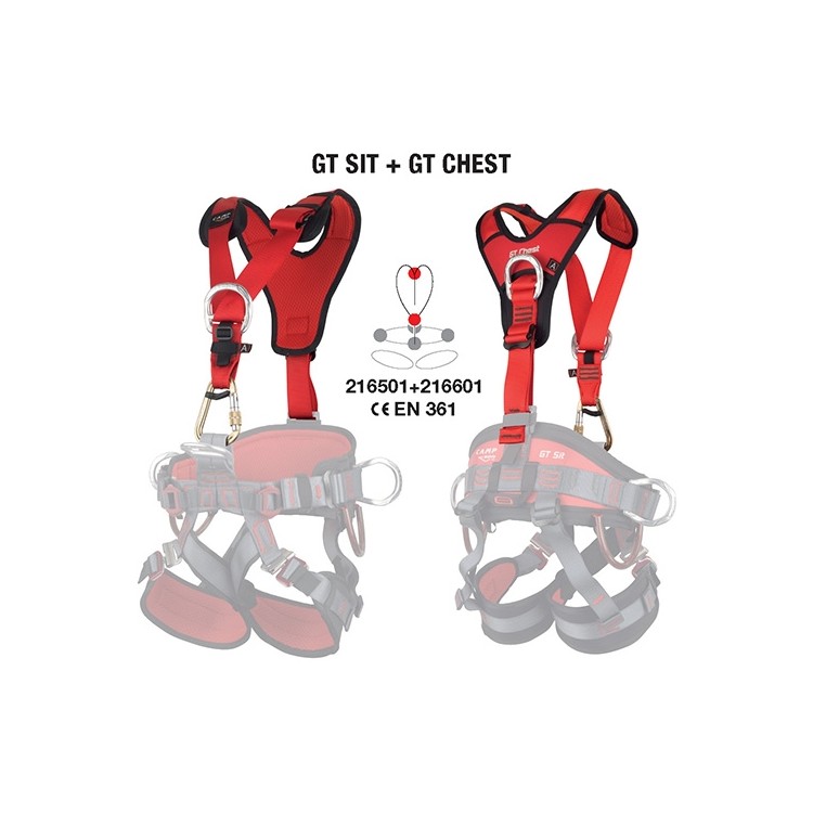 Tirantes para Arnés Camp GT Chest