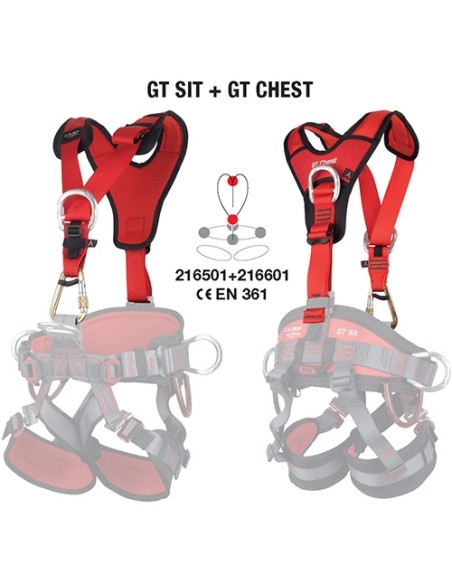 Tirantes para Arnés Camp GT Chest