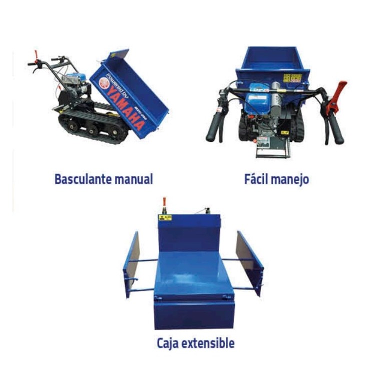 Yamaha MXC 350 - Carretilla Todoterreno.