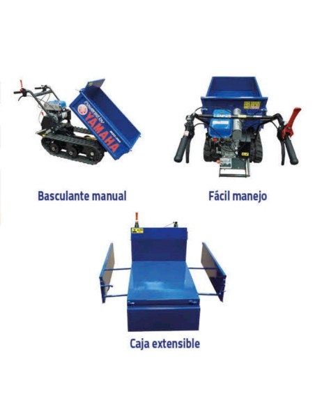 Yamaha MXC 350 - Carretilla Todoterreno.