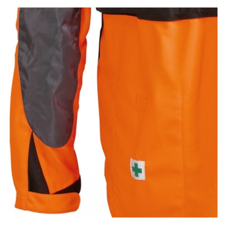 Chaqueta de trabajo para desbrozadora