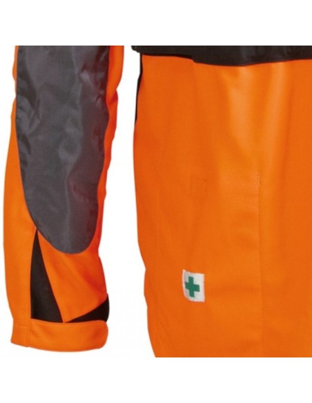 Chaqueta de trabajo para desbrozadora