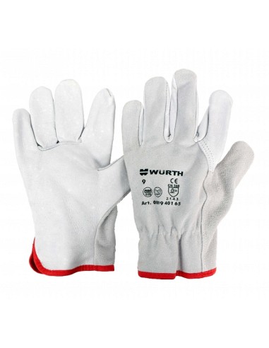 Guantes Wurth Piel Vacuno - Talla 9