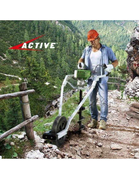 La ahoyadora Active T-152 que se fabrica en Italia.