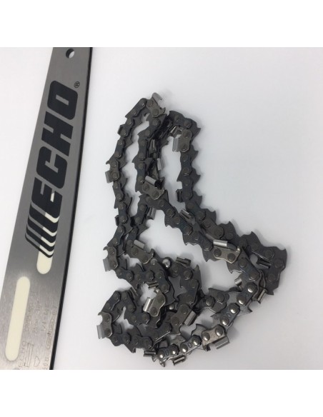 Espada + Cadena Carving 25 cm Echo - Cadena 1/4" 0.5"