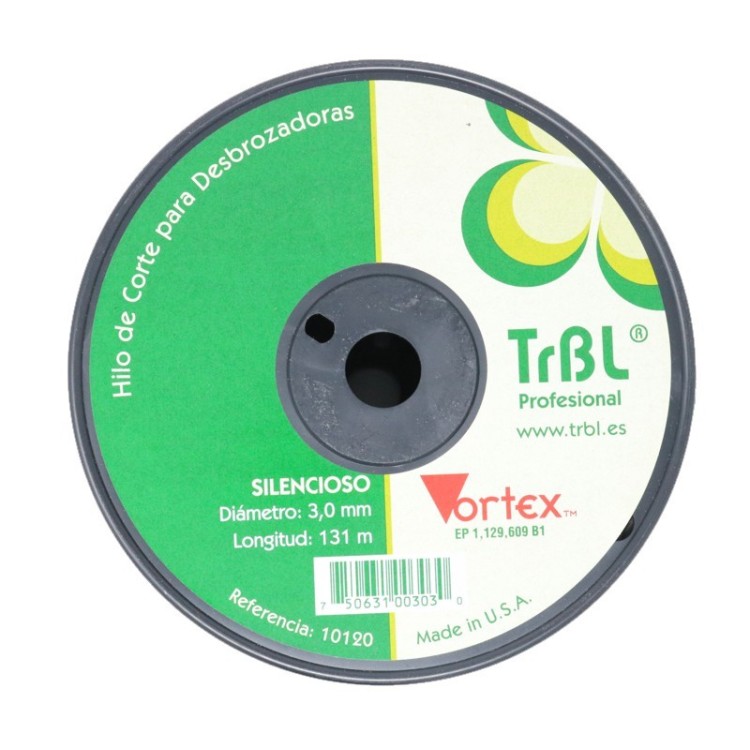 Nailon Vortex para desbrozar Silencioso 3mm - 131 m.