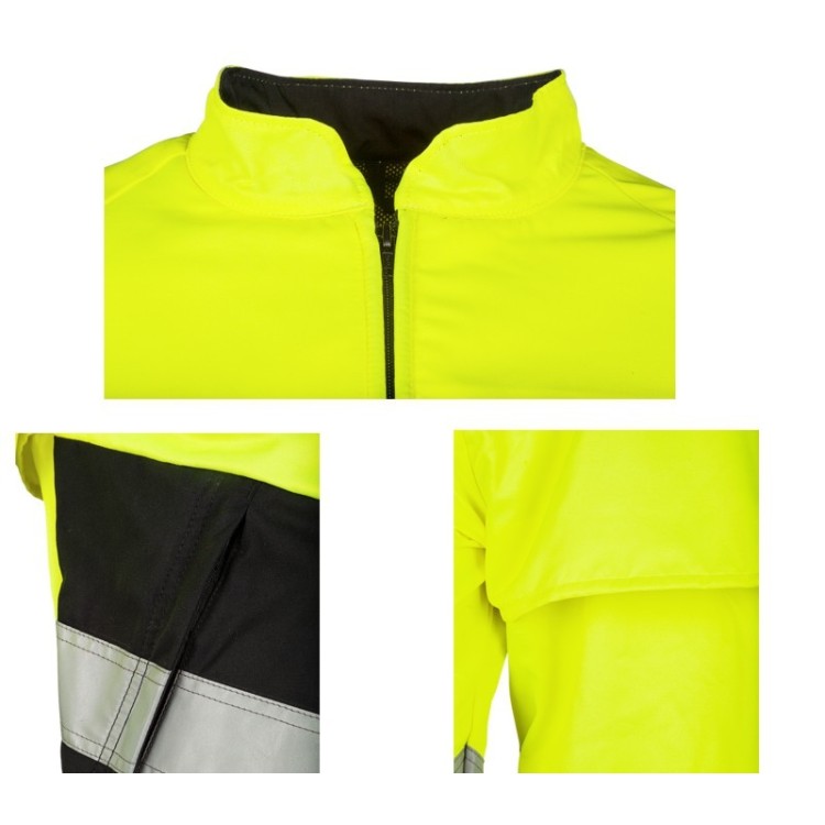 Chaqueta AntiCorte Alta Visibilidad (Clase 1)