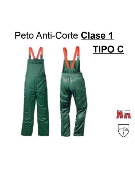 Peto Anticorte (CLASE 1 - TIPO C)
