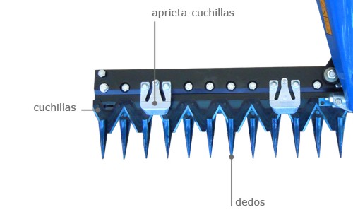 Barras de siega BCS